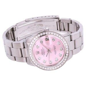 🚨sale🚨 Rolex Ladies datejust 31mm Pink diamond steel oyster